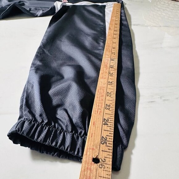 Sports Illustrated Windbreaker Jacket Men's XL Black Charcoal White Lightweight - Picture 9 of 9